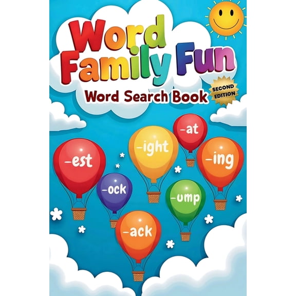 Word Family Fun Word Search Book (Second Edition): Explore Bigger Puzzles with Fun Word Family Adventures!, (Paperback)