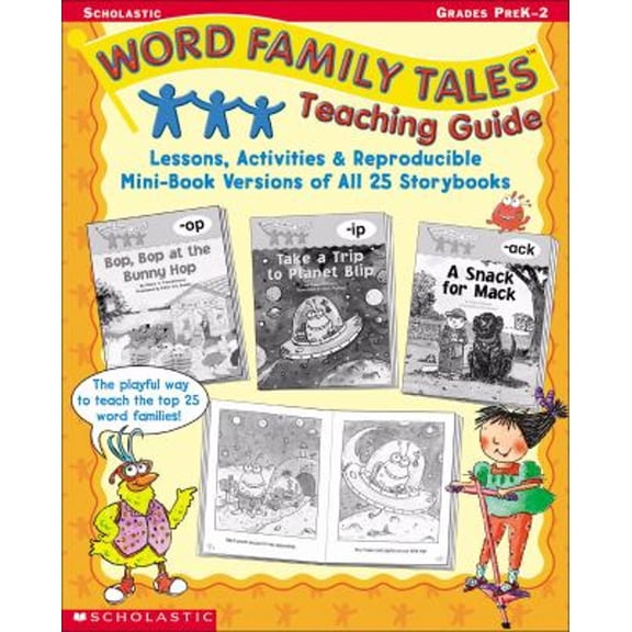 Pre-Owned Word Family Tales Teaching Guide (Paperback) 0439262488 9780439262484