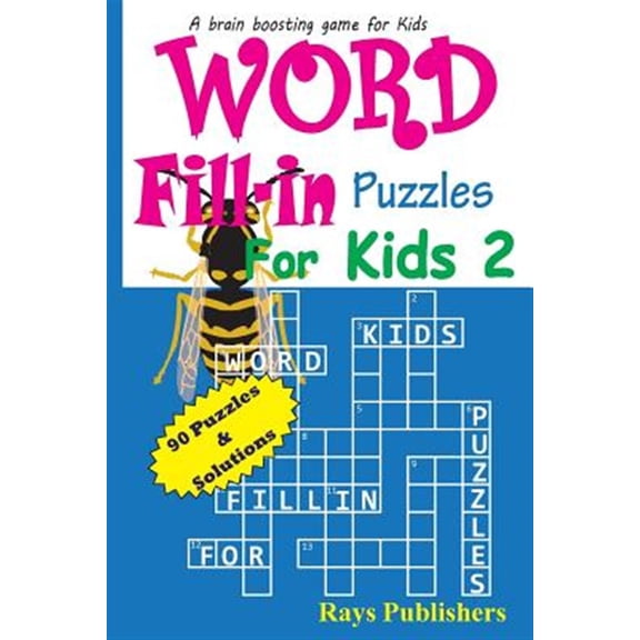 Word Fill-In Puzzles for Kids 2