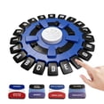 thumbnail image 1 of Word Game Family Board Games for Kids & Adults, 24 Letters Pressing Games, Fast-Paced Family Board Game for Learning Party Interactive, Blue, 1 of 7