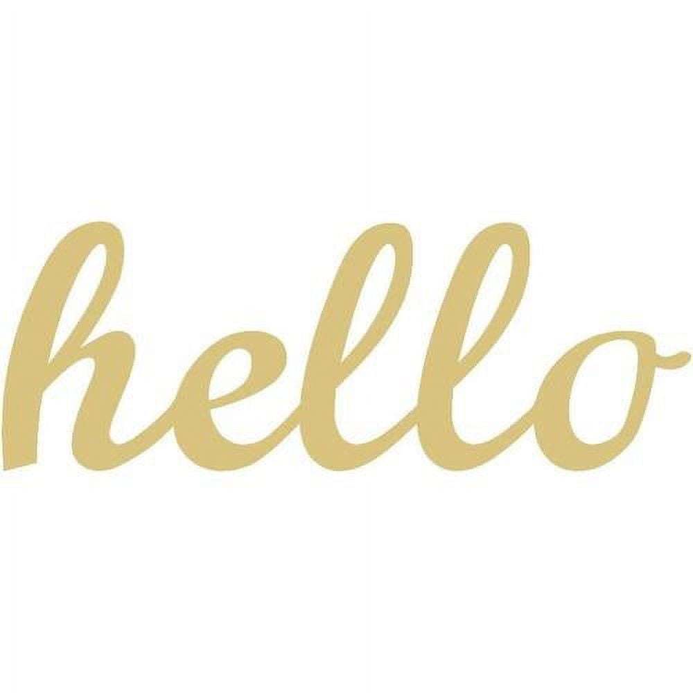 Word Hello Cutout Unfinished Wood Hi Hey Everyday Door Hanger MDF word-hello-cutout-unfinished-wood-hi-hey-everyday-door-hanger-mdf
