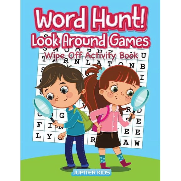 Word Hunt! Look Around Games: Wipe Off Activity Book / Hidden PICS, (Paperback)
