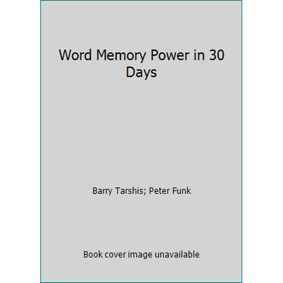 Pre-Owned Word Memory Power in 30 Days (Unknown) 0440204224 9780440204220