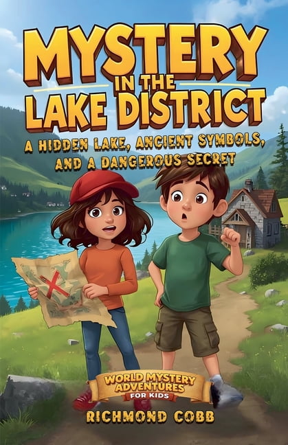 Word Mystery Adventures for Kids Mystery in the Lake District: A Hidden Lake, Ancient Symbols, and a Dangerous Secret, Book 1, (Paperback)