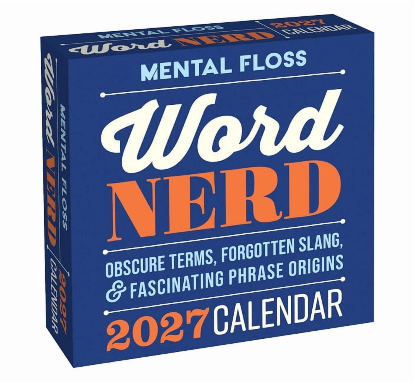 Word Nerd 2027 Day-To-Day Calendar, (Paperback)