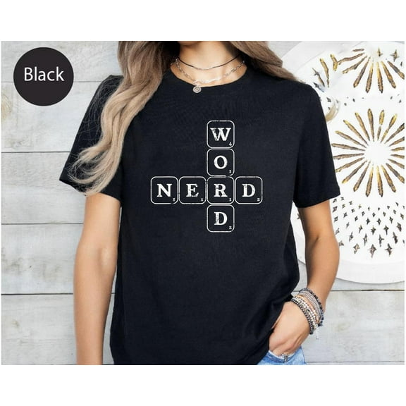 Word Nerd T-Shirt: Scrabble Style Book Lovers SWEATSHIRT All Size S-5XL