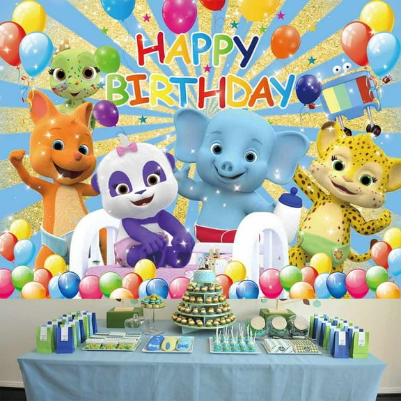 Word Party Photography Taspestry Party Party Supplies for Post Backdrop Banner Background Birthday Decorations