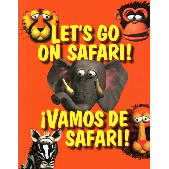 Word Play/Juegos Con Pala: Let's Go On Safari (Board book)