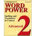 thumbnail image 1 of Pre-Owned Contemporary's Word Power Advanced 2: Spelling and Vocabulary in Context (Paperback) 0809208393 9780809208395, 1 of 1