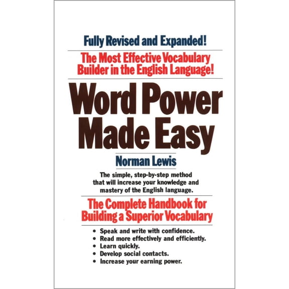 Pre-Owned Word Power Made Easy (Paperback) by Norman Lewis