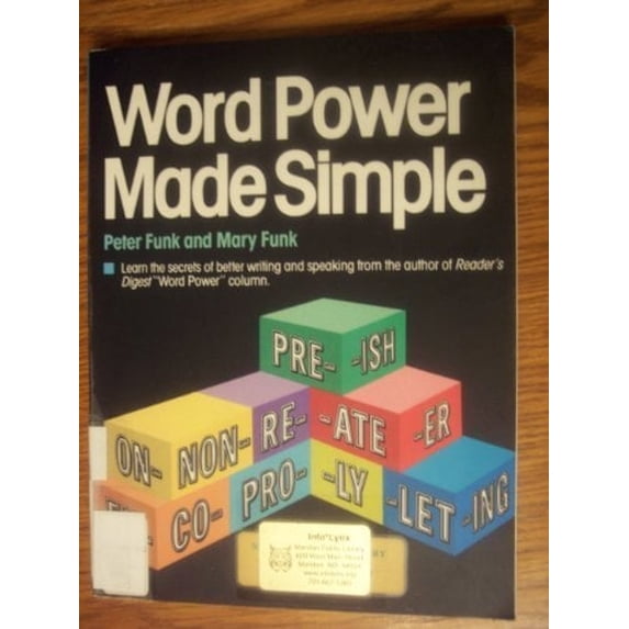 Pre-Owned Word Power Made Simple (Paperback) 0385196180 9780385196185