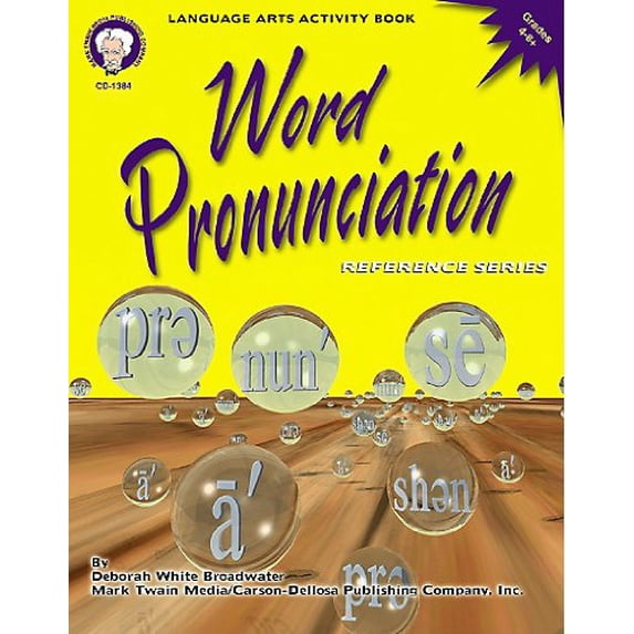 Pre-Owned Word Pronunciation, Grades 4 - 8, 9781580371636, 1580371639, Paperback,
