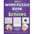 thumbnail image 1 of Word Puzzle Book For Seniors - 120 Word Games to Keep Your Brain Fit, (Paperback), 1 of 1
