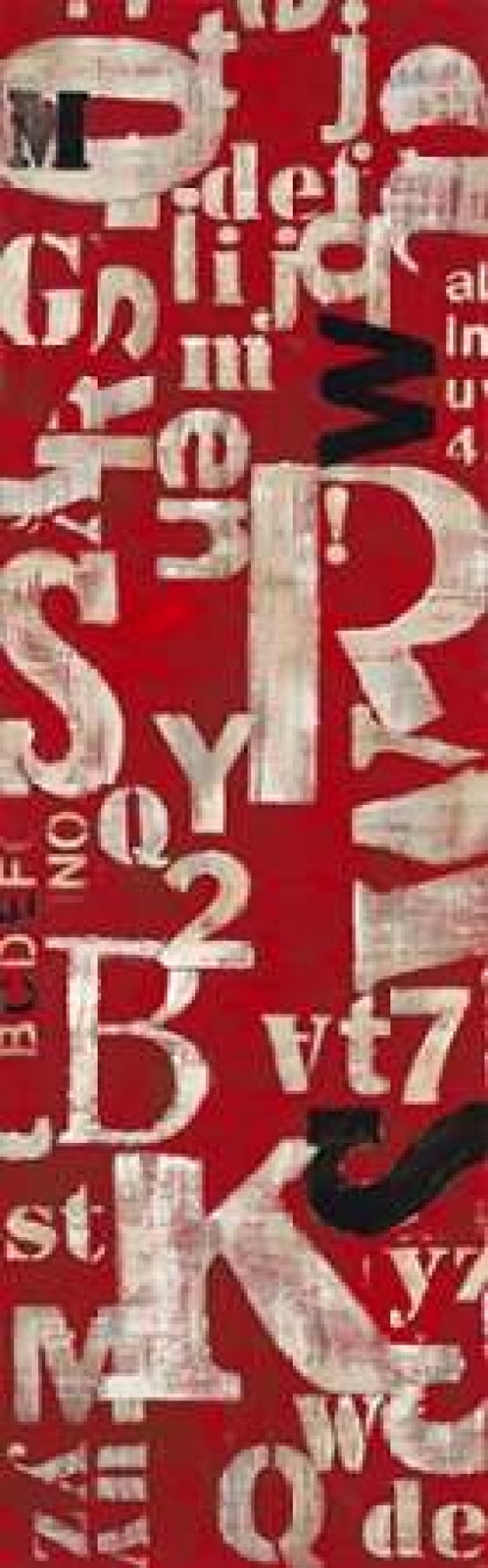 Word Savy 2 Canvas Art - Dennis Dascher (8 x 24)