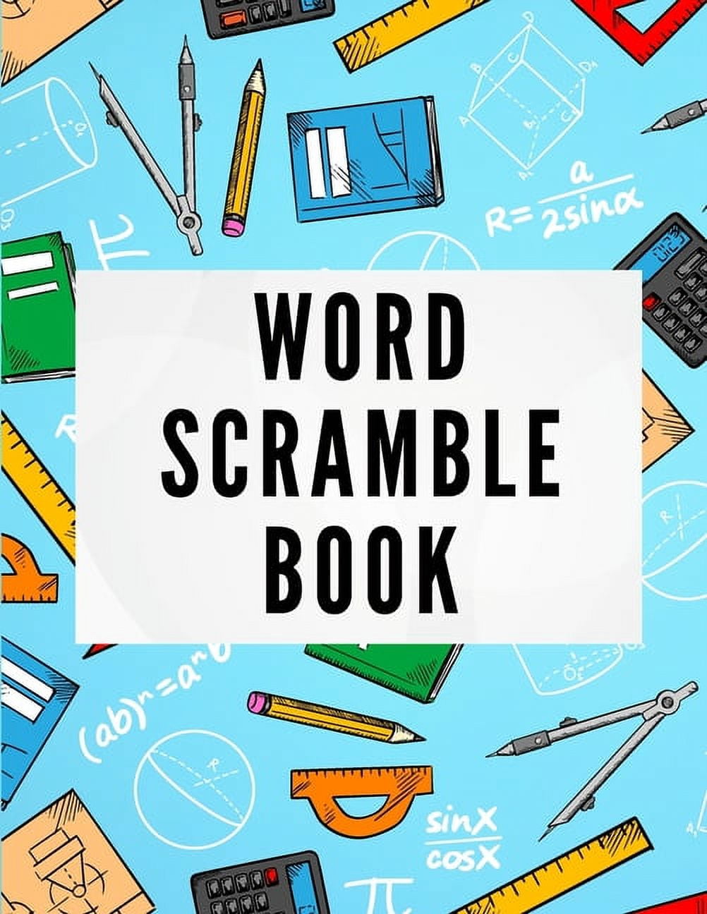 Word Scramble Book Word Scramble Puzzle Books for Adults Large
