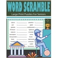 thumbnail image 1 of Word Scramble Large Print Puzzles For Seniors: Fun And Challenging Word Scramble Puzzles (Paperback), 1 of 1