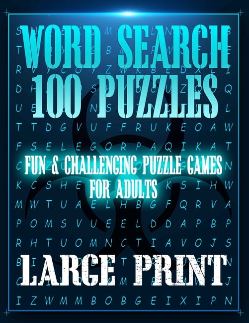 Word Search 100 Puzzles Large Print: Fun & Entertaining, challenging ...