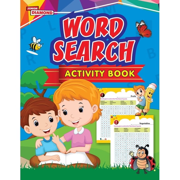 Word Search Activity Book, (Paperback)