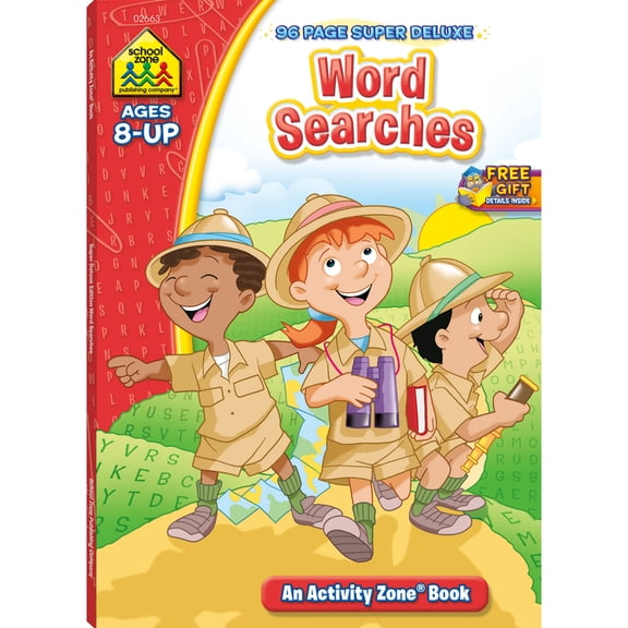 Pre-Owned School Zone Word Searches 96-Page Workbook (Paperback) 1601591683 9781601591685