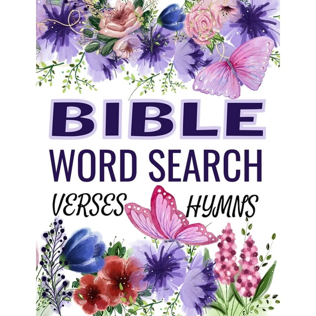 Word Search Bible Verses Puzzle Book Over 120 Of The Most Beautiful