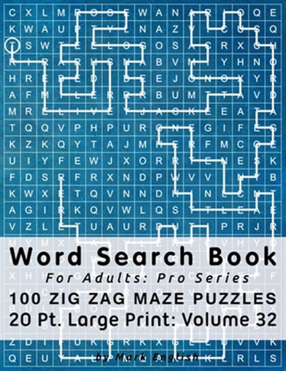 Pro Word Search Books for Adults: Word Search Book For Adults: Pro