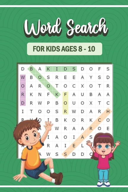 Word Search Book for Kids Ages 8-10: Practice Spelling, Learn Vocabulary, and Improve Reading Skills, (Paperback)
