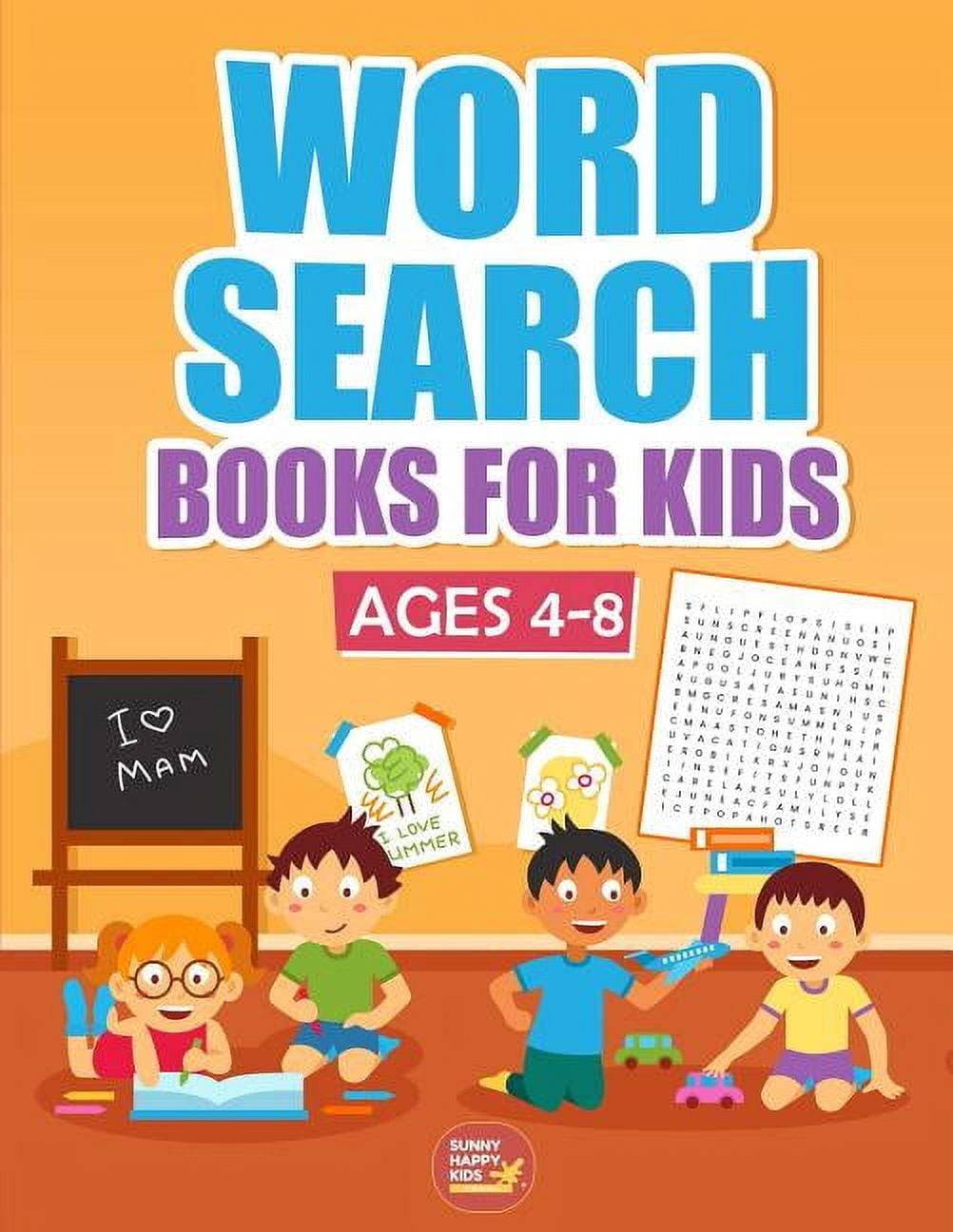 KENNY JEFFERSON Word Search Books For Kids Ages 4-8: 1000+ Words Of Fun And Challenging Large Print Puzzles That Your Kids Would Enjoy, Made specifically for Kids . Their Vocabulary Ranges And Comprehen