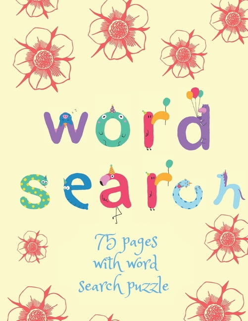Word Search Children Edition: 75 Puzzle Pages For Kids In Special Glossy Cover Large Print, Perfect Gift For Christmas Time, Advent Time (75 Pages, 8.5 x 11) (Paperback)(Large Print)