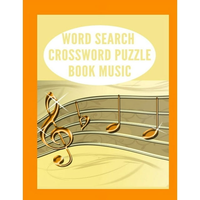 Word Search Crossword Puzzle Music: LOTS of puzzles = HOURS of fun