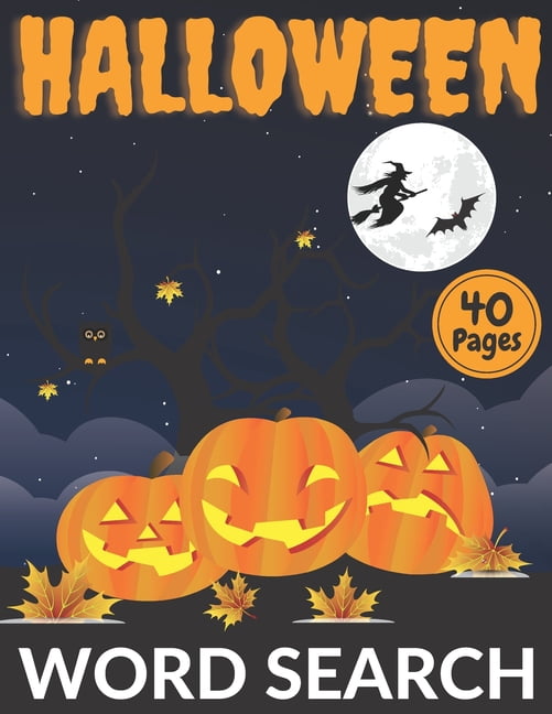 Word Search Games Halloween Word Search: Perfect For Adults And Kids! Hours Of Fun Solving Word Search Games!, Book 1, (Paperback)