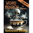 Word Search Halloween Edition with Mazes and Bonus Hidden Objects