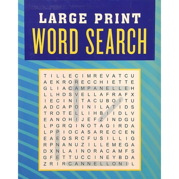 Word Search (Large Print)