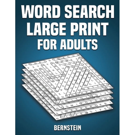 Large Print Word Search Puzzles 200 Puzzles Complete