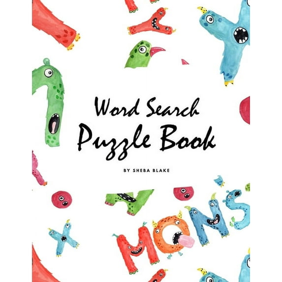 Word Search Puzzle Book for Kids (8.5x11 Softcover Puzzle Book for Children) (Paperback)(Large Print)