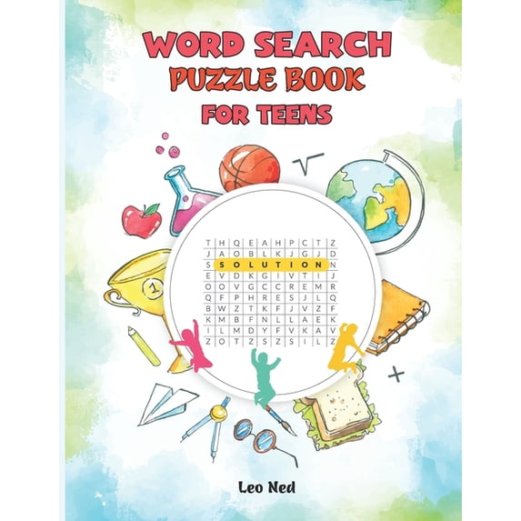 Word Search Puzzle Book for Teens: Brain Teasers for Adventures young