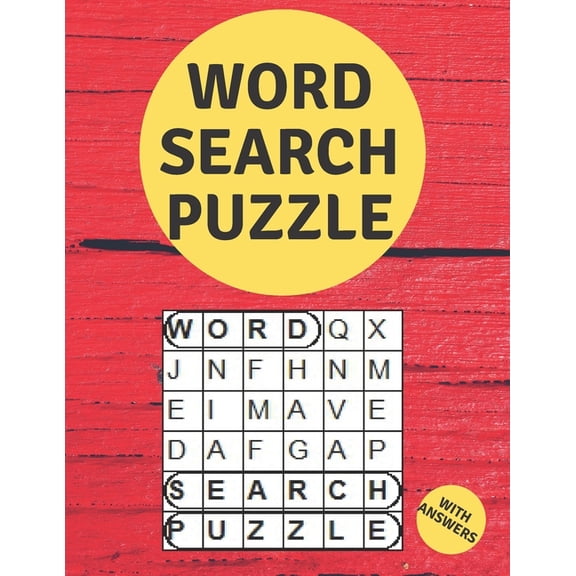 Word Search Puzzle: Large Print Activity Book For Dementia People To Keep Your Brain Sharp and Increase Mental Capacity, (Paperback)