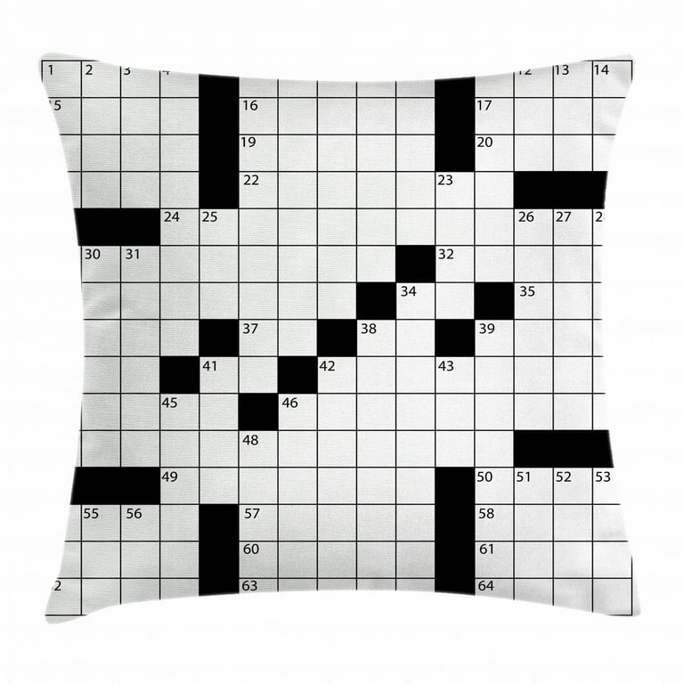 White And Black Grid Square Accent Pillow Cover White And Black Grid Square Accent Pillow Cover