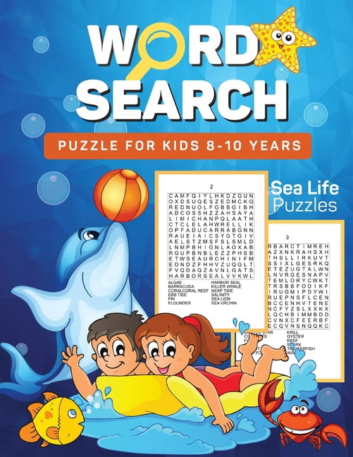 Word Search Puzzle for kids 8-10 years : Large Print Crossword Puzzles