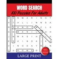 thumbnail image 1 of Word Search Puzzles For Adults Large Print With Solutions: Word Search Book for Adults, Teens 100 Puzzles Games with Solutions Cleverly Hidden Word Searches Fun While Keeping Your Brain Happy & Health, 1 of 1