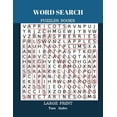 thumbnail image 1 of Word Search Puzzles Books Large Print : Find Words 50 Puzzles All Answer Fun Game (Paperback), 1 of 1