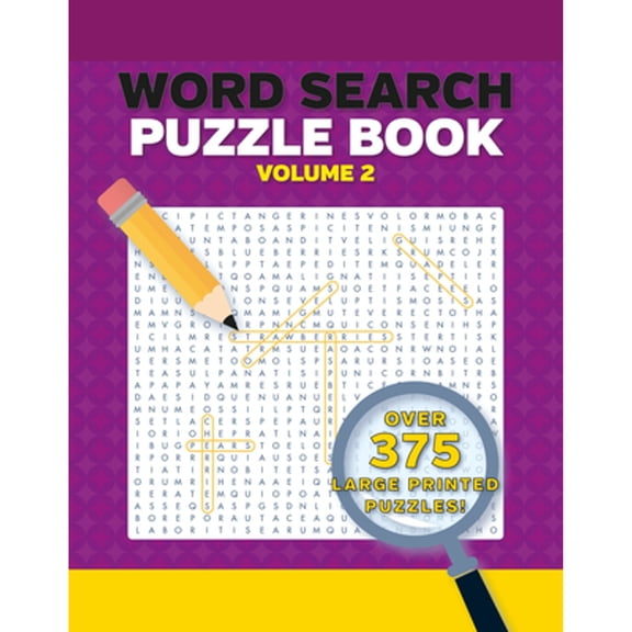 Pre-Owned Word Search Puzzles Large Print Volume 2 2nd Edition (Paperback) by DK