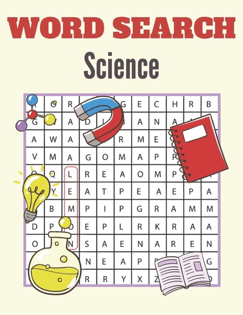 Word Search Science: A Word Search Science Puzzles Book for Everyone ...