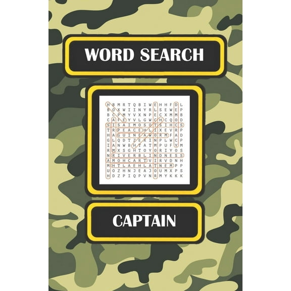 Word Search: Word Search: Captain (Paperback)