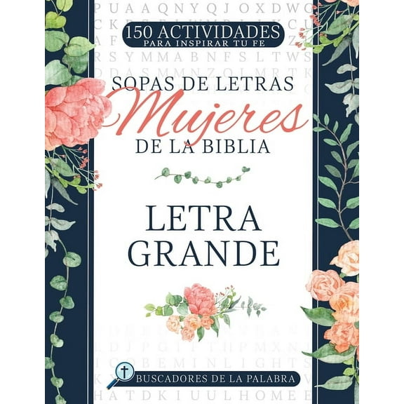 "Sopas de Letras: Mujeres de La Biblia" (Paperback, Spanish, Activity Book)