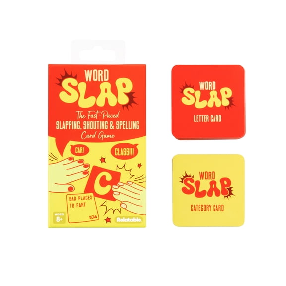 Word Slap by Relatable - Shout It, Slap It, Spell It. A Fast Paced Word Game for Family Game Night