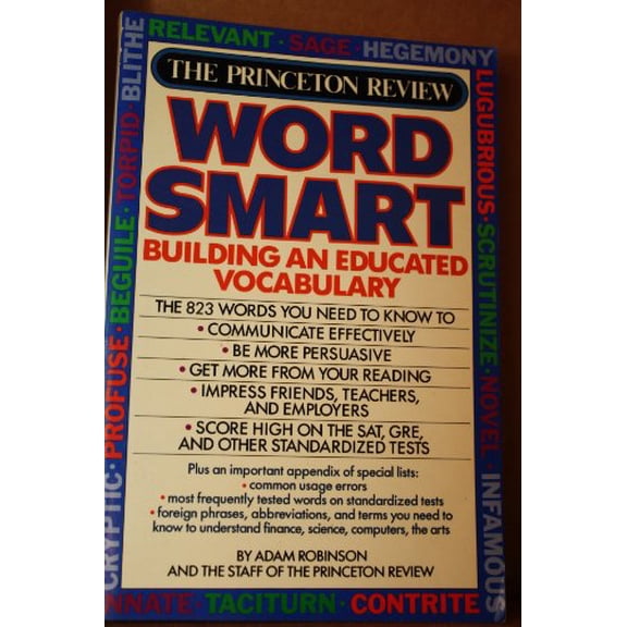 Pre-Owned The Princeton Review: WORDSMART: Building an Educated Vocabulary (Paperback) 039475686X 9780394756868