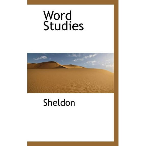 Word Studies (Paperback)
