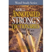 Word Study Series AMGs Annotated Strongs Dictionaries Hardcover