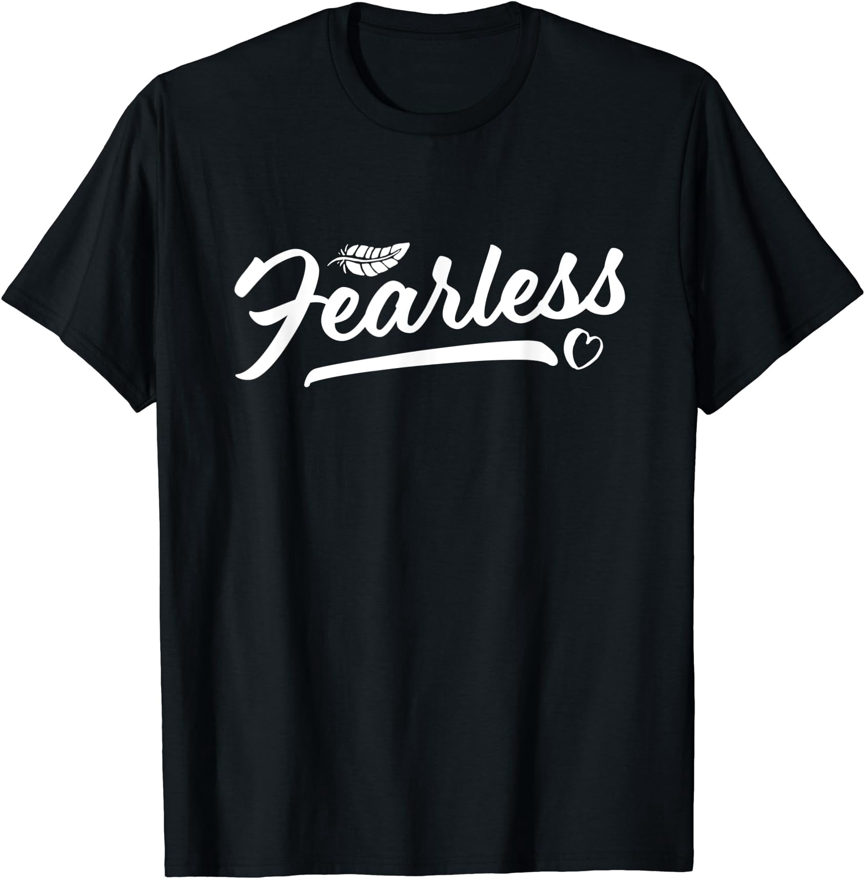 Fall Word Cursive Word That Say Fearless In Cursive Calligraphy Brave Strong Classic ...