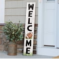 thumbnail image 1 of My Word! Welcome Football Porch Board Welcome Sign & Porch Leaner for Front Porch Deck Patio or Wall - Indoor Outdoor Farmhouse Rustic Vertical Home Decor 8"x46.5", 1 of 5